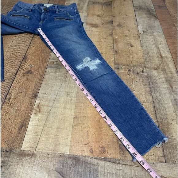 Current Elliott stiletto biker jeans size 24 - Picture 4 of 13